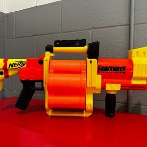 NERF Fortnite GL Blaster Rocket Grenade Launcher Gun Only  **NO BULLETS**